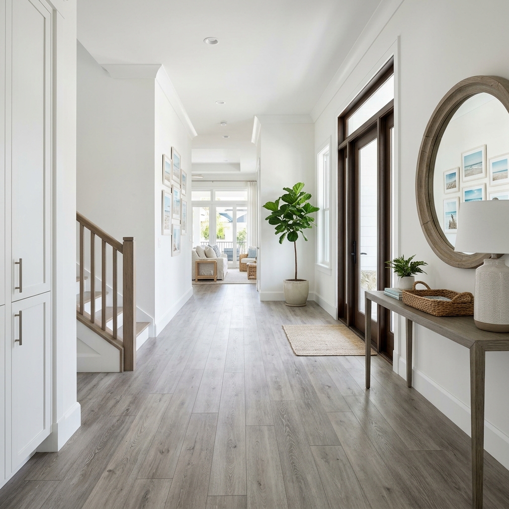 Commercial flooring installation and renovation work