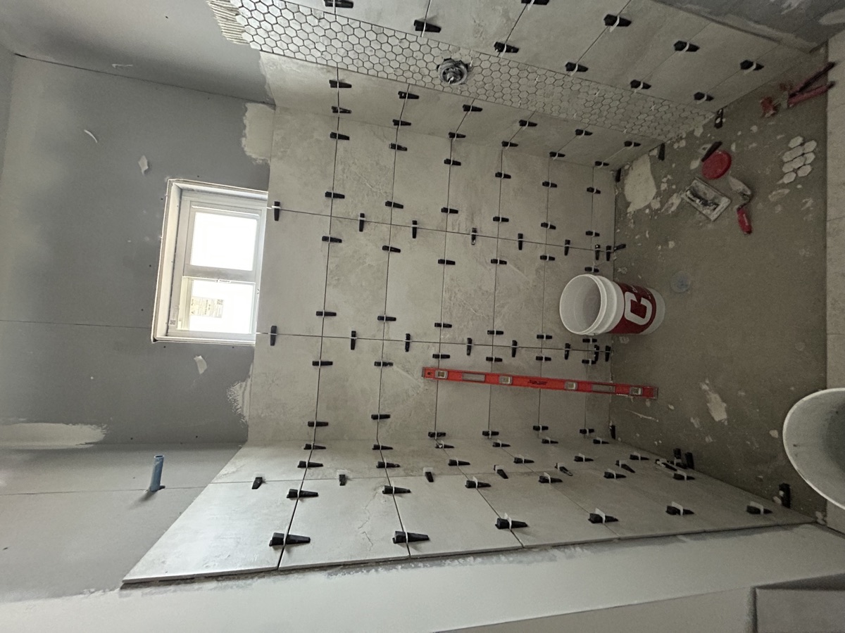 Master bathroom renovation
