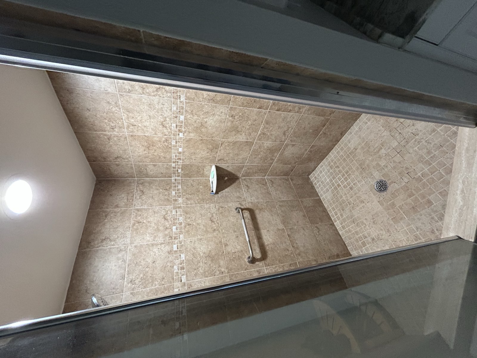 Shower before renovation